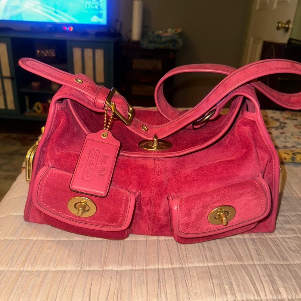 Coach haversack bag